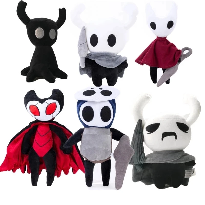 

New Hollow Knight Plush Set Toy Hot Game Hollow Knight Ghost Plush Figure Doll 30cm Soft Toys Christmas Gifts For Kids Fans