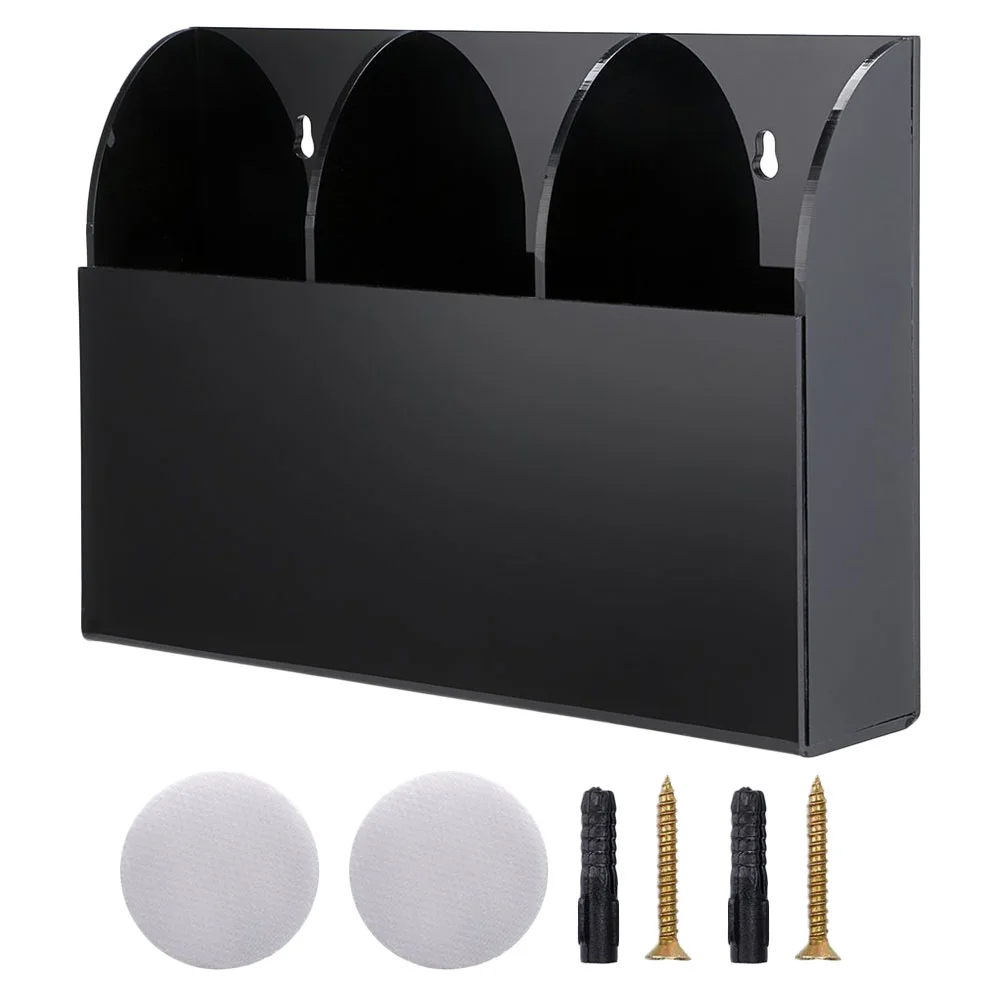 

Remote Wall Holder Organizer Box Control Storage Mount Phonecontroller Media Penfor Acrylic Mobile Bedroom Accessories Case Air