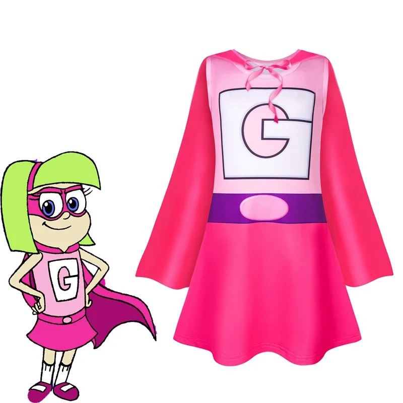 

Summer Girls Dress Hamster and Gretel Inspired Baby Costume Kids Cosplay Christmas Halloween Wonder Dress Feifei Sleeves Pajamas