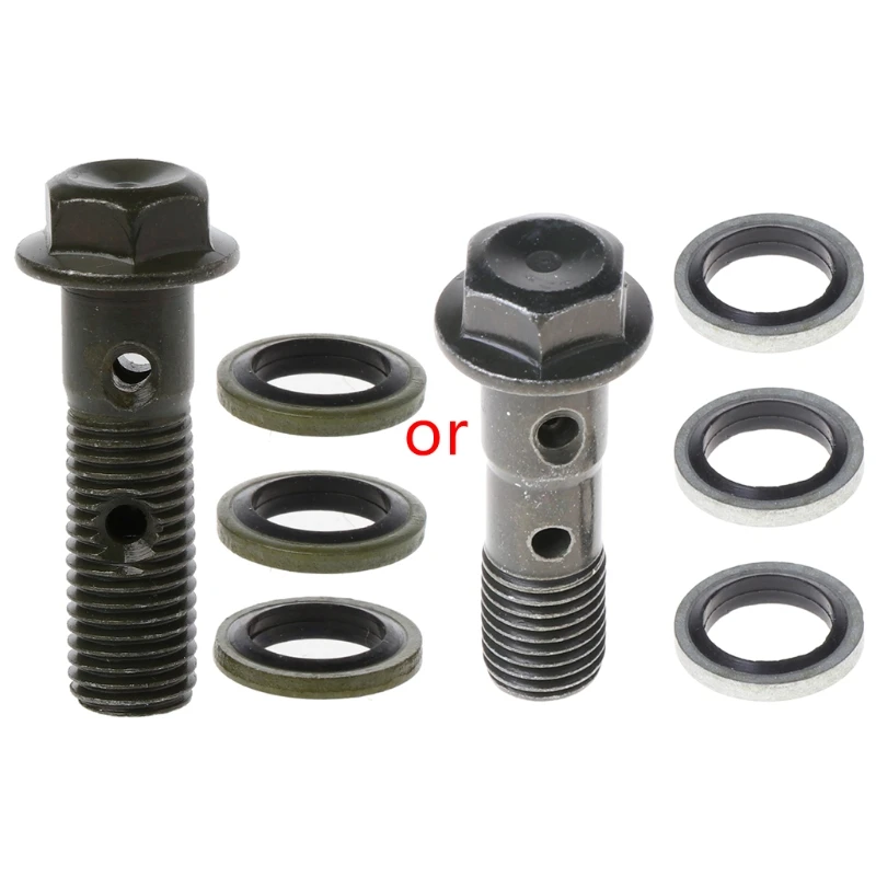 

M10x1.25 Disc Brake Oil Pipe Hollow Screw for honda Motorcycle Dirt Pit Bike ATV