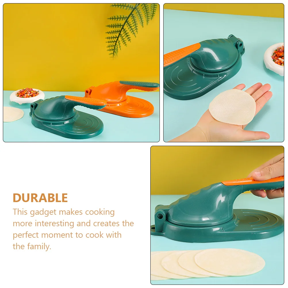 

Steamer Pastry Wrappers Mold Cake Skin Pressing Tool Presser Plastic Dumpling Making Dough