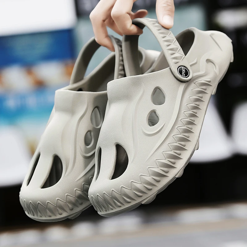 Unisex Summer Outdoor Sandals Men Fashion Platform Slippers Women Beach Eva Sole Slide Sandal Clogs