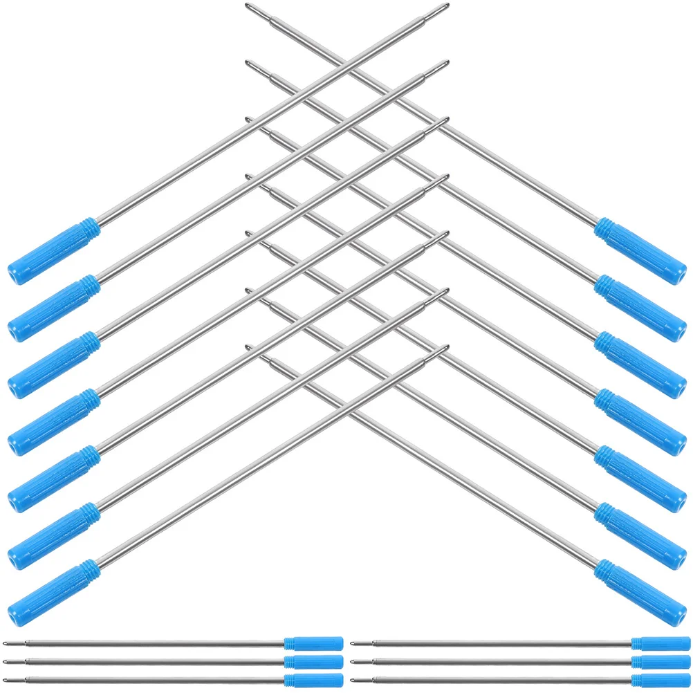 

25 Pcs Neutral Student Metal Decor Writing Replaceable Refills Students Ink Pen