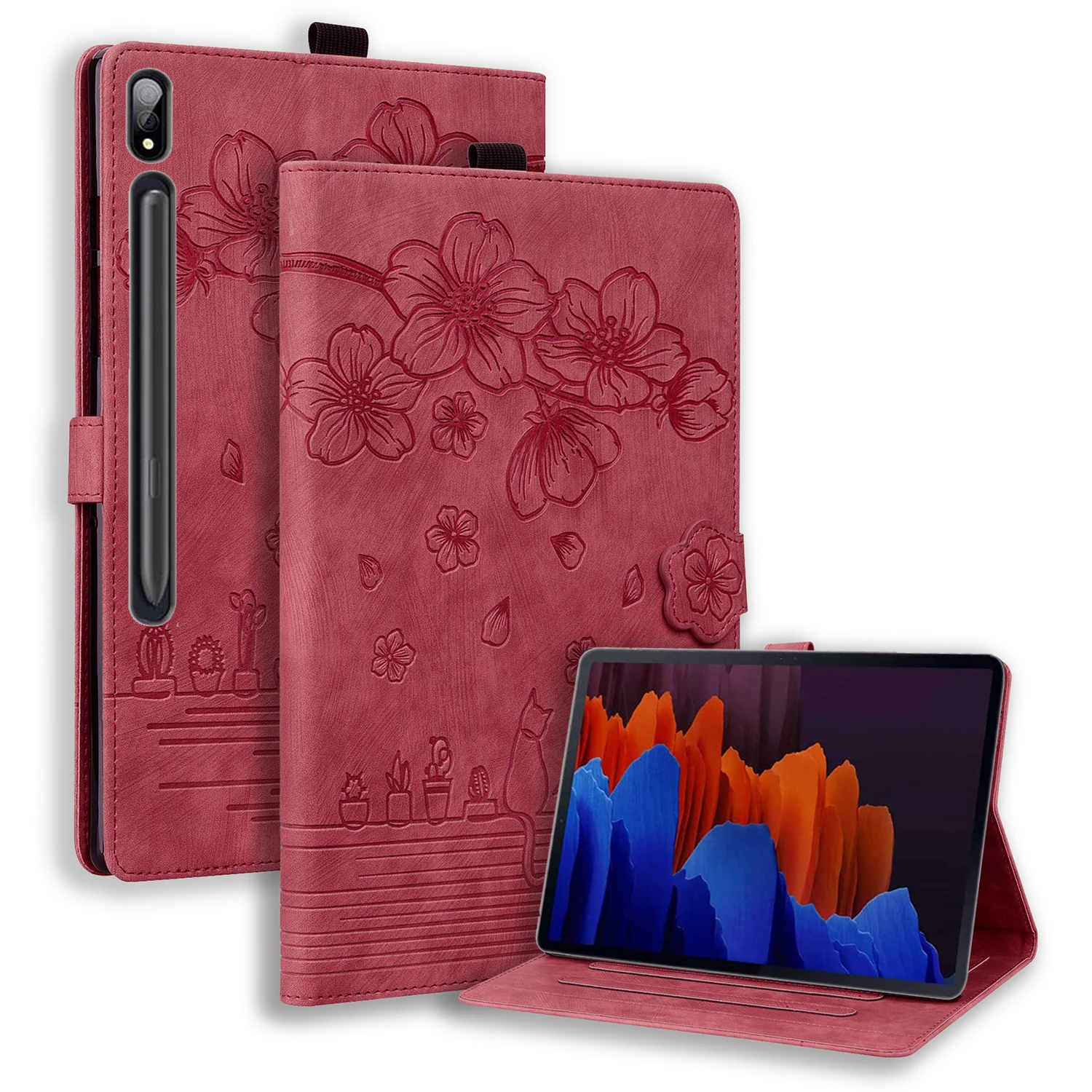 Чехол из ТПУ для Samsung Galaxy S9 FE S8 S7 Plus 12 4 дюйма A9 11 A8 A7 Lite T220
