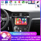 Автомагнитола на Android 8,1 для VW Volkswagen Golf 7 VII 2014-2018 мультимедийное видео 2 Din GPS-навигация раздельный экран с CANBUS IPS