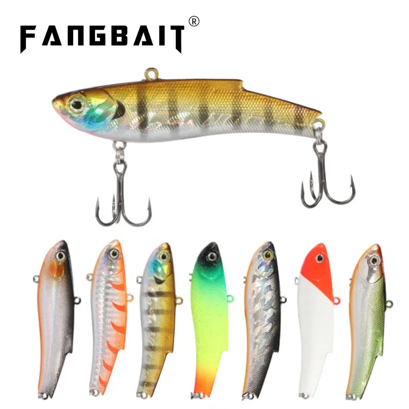 

Fangbait VIB Vibration Fishing Lure 23g 33g Rattlin Iscas Artificial Wobbler Plastic Hard Bait Spinning fishing Tackle winter