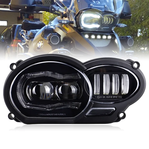Светодиодная фара для BMW R1200GS R1200 GS ADV R1200GS LC 2004-2012 (подходит для масляного радиатора)
