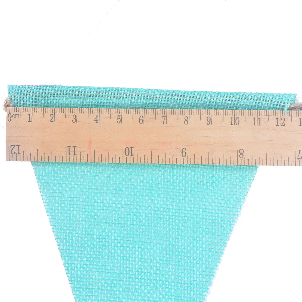 Яркие джутовые льняные флаги 12 флагов флажки на день рождения баннеры стену