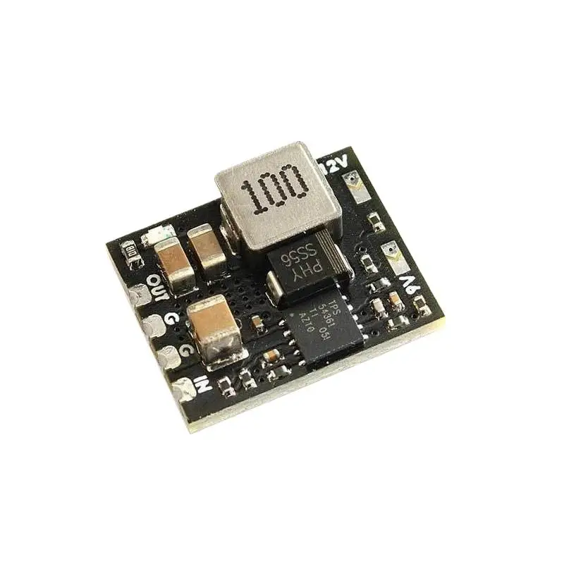 Модуль понижения напряжения Matek System Micro BEC с входным напряжением от 6 до 60В и выходным напряжением 5В, 9В, 12В, идеально подходит для RC-дронов и DIY-проектов. (art.: 3920dba8b60ba) - 3920dba8b60ba