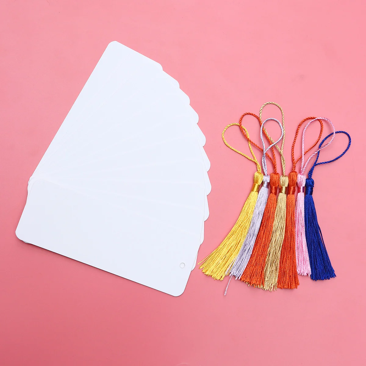 

24 Pcs Bookmark Cardstock Stationery Gift Crestive Tabs Black DIY Decor Decorate Paper