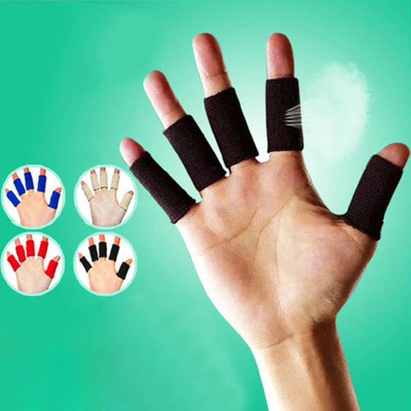 

10PCS Sports Non-slip Nylon Golf Finger Guards Basketball Baseball Tennis Bowling Fishing Gym Men's and Women's