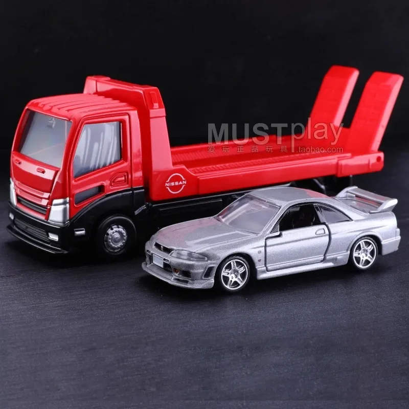 TAKARA TOMY Tomica Премиум транспортер Nissan GTR R33 автомобиль из сплава литая металлическая