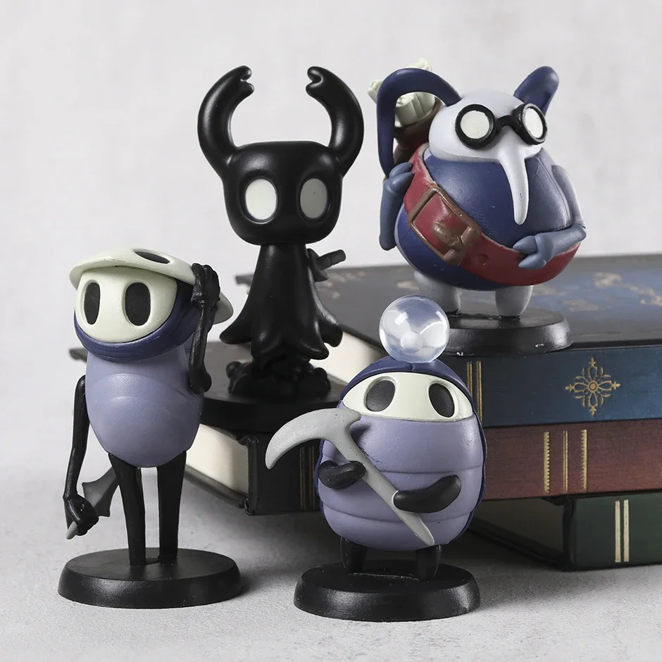 1 шт. Hollow Knight Silk Song Hornet Grub Zote Quirrel Shade Cornifer Myla ПВХ Фигурка Кукла Игрушка