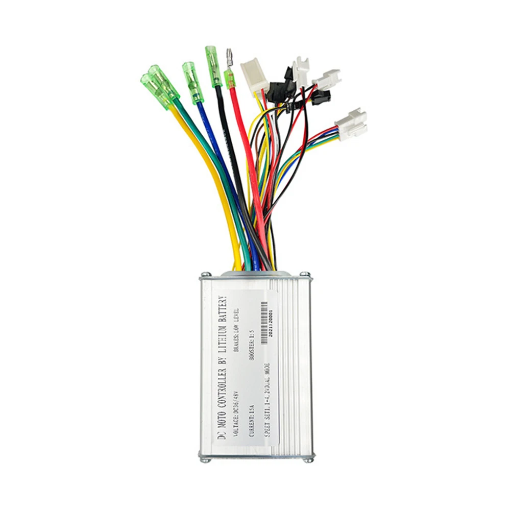 

E-bike JN 15A Controller WIth Lights Plug For Electric Bicycle 36V 48V 250W 350W Brushless Hub Motor Universal JN Controller