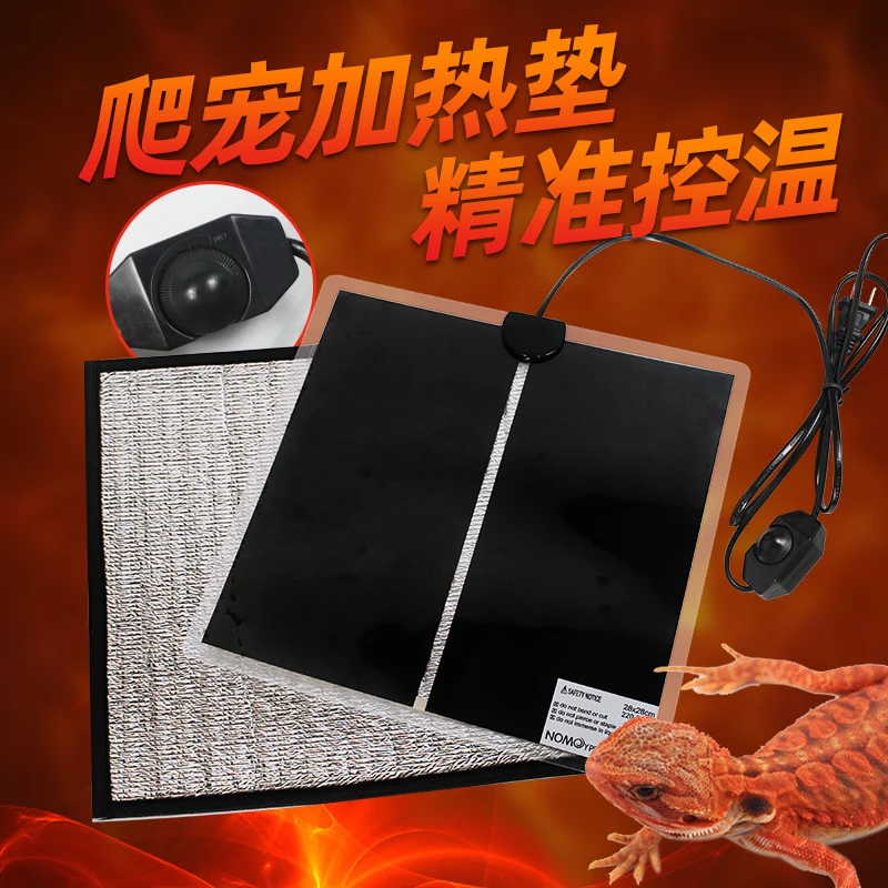 

Crawler Heating Mat Pet Adjustable Temperature Turtle Lizard Snake Tortoise Heating Pad Fish Tank Electric Heating Blanket