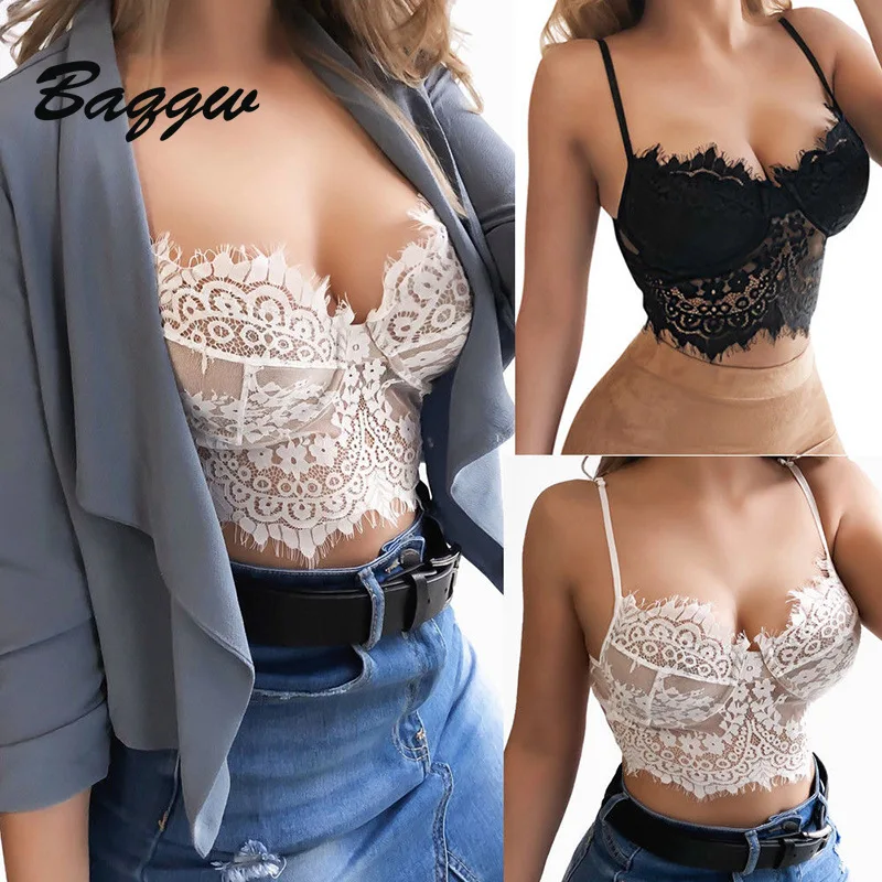 

Hot Sell Summer Sexy Bra Set S-XXXL Plus Size Lace Mesh See-through Deep-V Erotic Bra Babydoll Ladies Camisole Sexy Lingerie