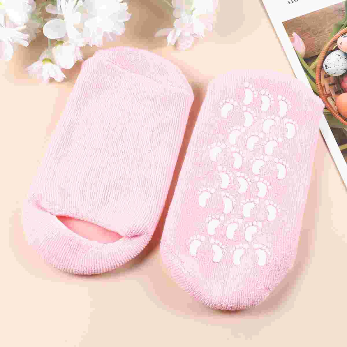 

2 Pair Socks Cotton Set for Salon Gift Home