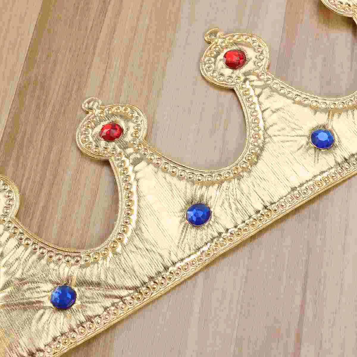 Головные уборы в виде короны для вечеринки дня рождения Детские шляпа король