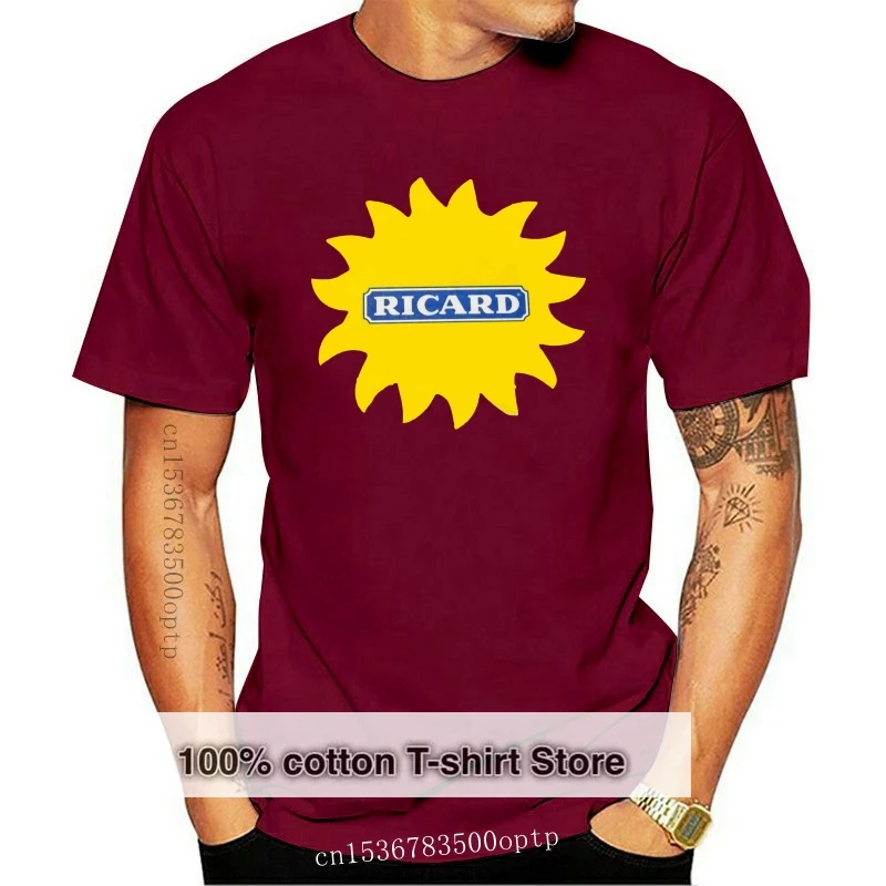 

Fashion Mens Ricard Graphic T Shirts Custom Classic Tee