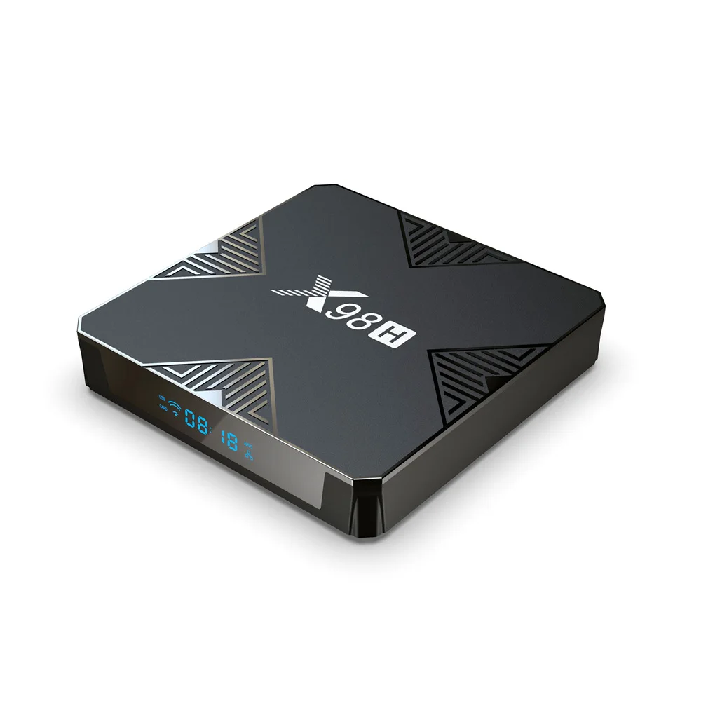 

X98H H618 Set-Top Box Android 2GB 16GB Network Box Intelligent TV Box Dual-Band WiFi Bluetooth Network Console Game Set-Top Box