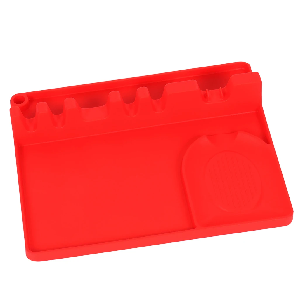 

Подставка для ложки, силиконовая стойка для хранения шпателей, 6 ячеек, Подвесная подставка для посуды, кухонные принадлежности, подставка д...