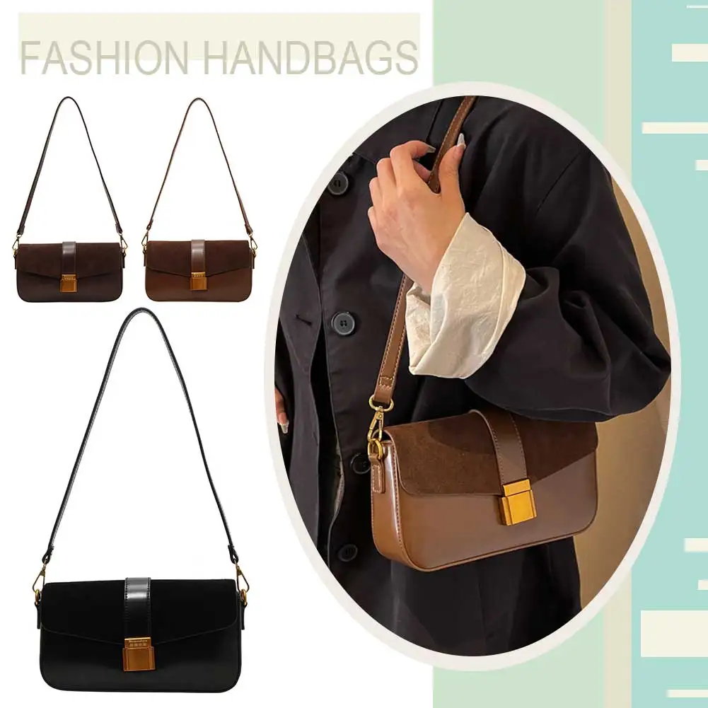 Женская сумка через плечо из искусственной кожи женская однотонная