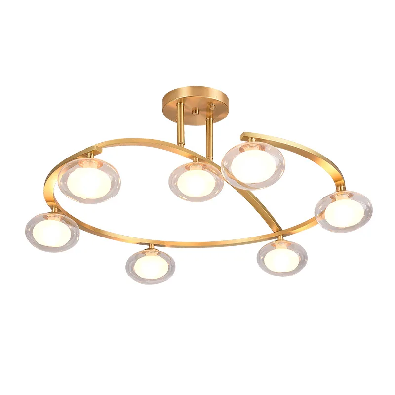 

New led Ceiling Lights For Living Room Bedroom Home Golden&BLack by sala Modern Led Ceiling Lamp Home Glass Lampshade Lighting