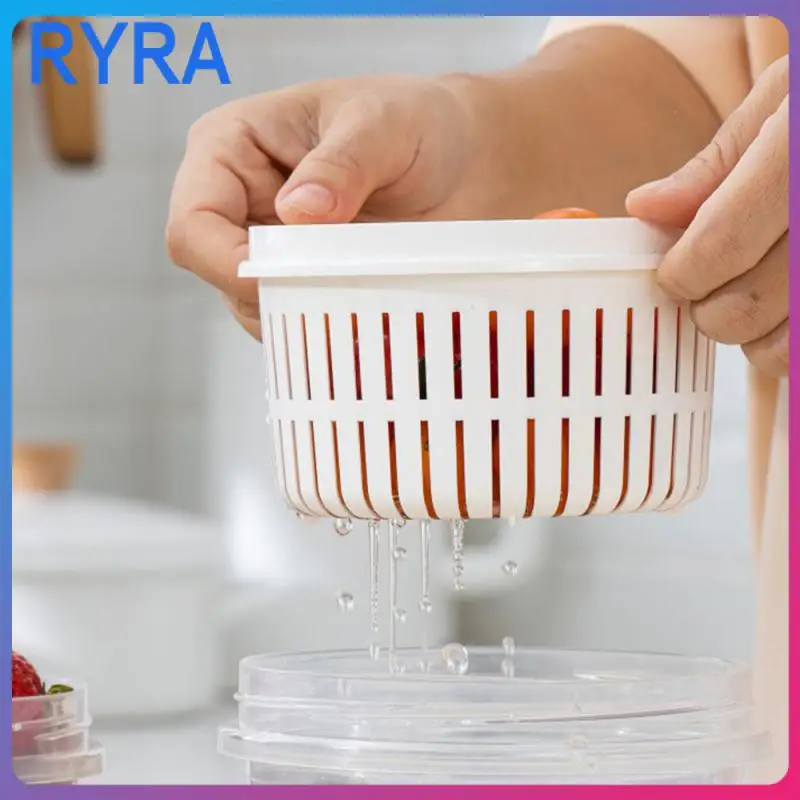 

Современная Минималистичная кухонная корзина для хранения свежести в холодильнике, пластиковые коробки для хранения фруктов