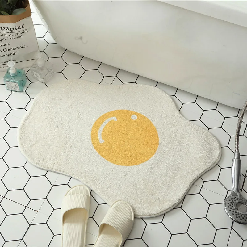 Супермягкий коврик Противоскользящий для впитывания яиц Придверный гостиной