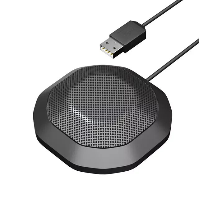 

Professional Anti-noise Game For PC Conference Microphone Home Office Desktop Live Streaming Plug And Play Adjustable Stable