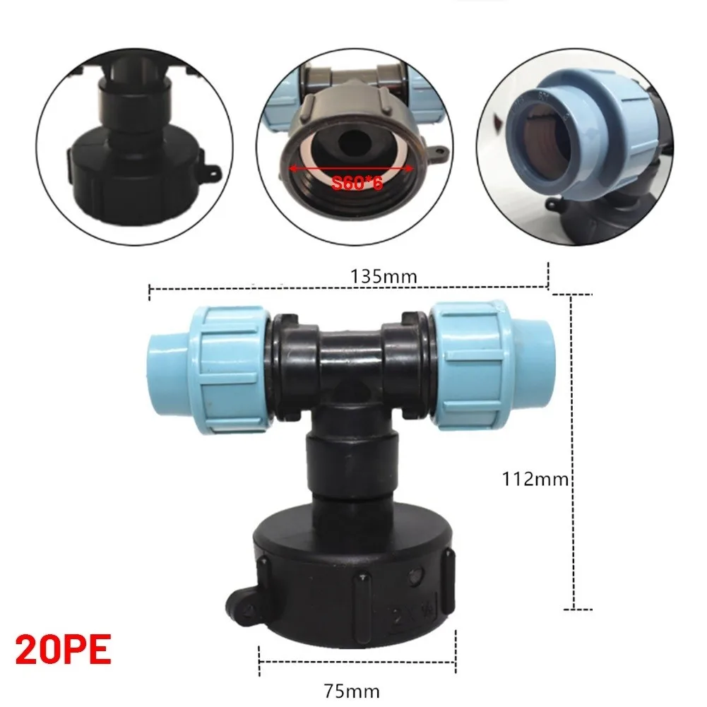

Universal Water Pipe Connector Garden Lawn Hose IBC Adapter Practical Tap Fitting Tool Garden Irrigation Connector Accessories
