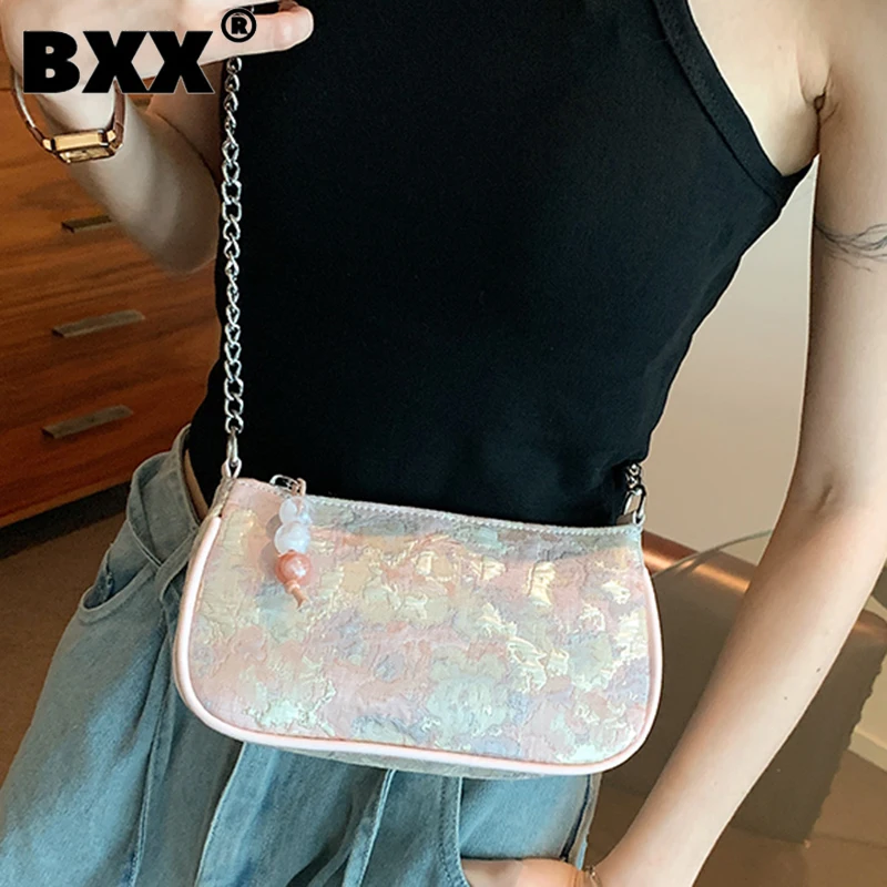 

[BXX] Versatile Temperament Shoulder Underarm Bag For Women 2023 New Fashion Female Travel Casual Trendy Handbag 8AB914