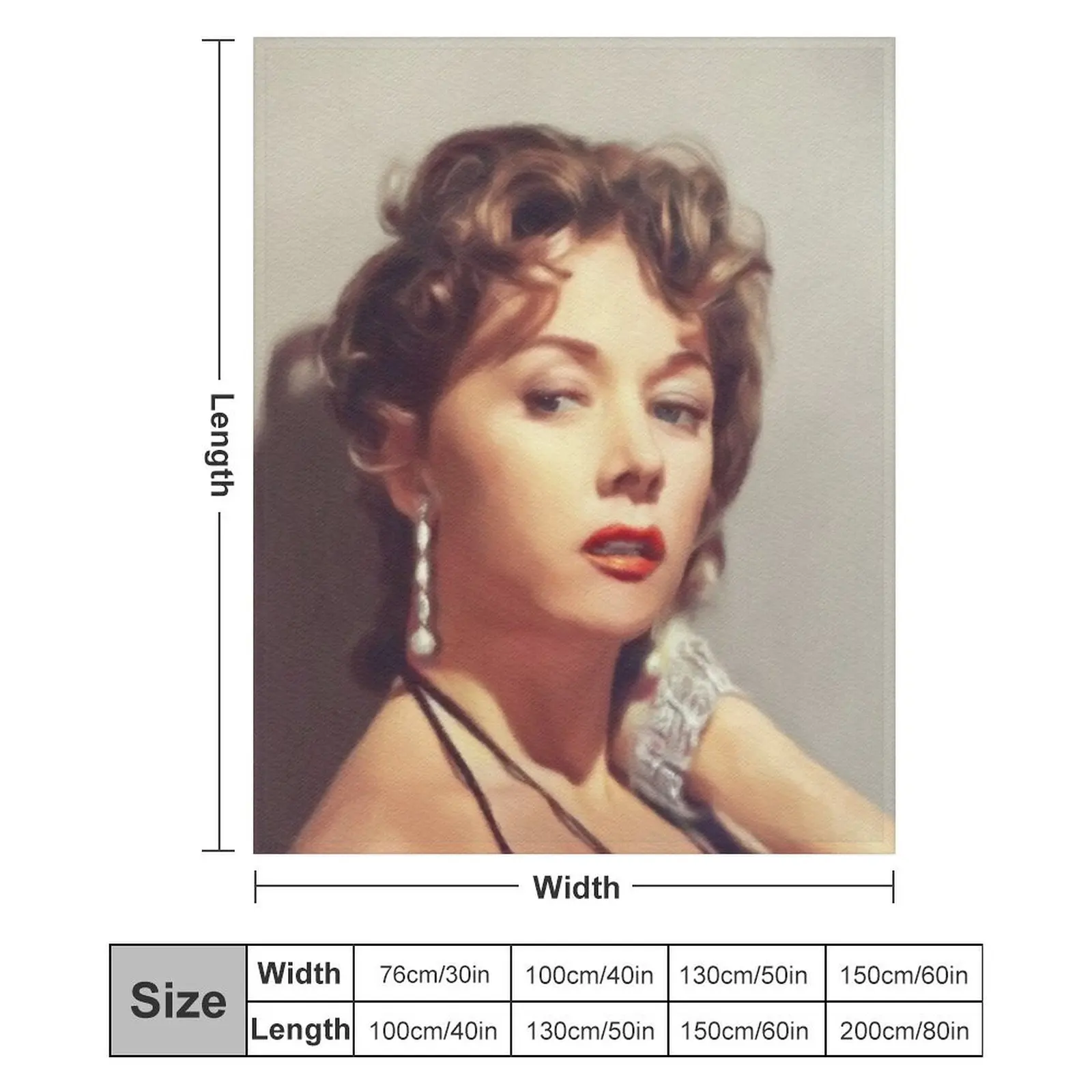 Глория Грахоме кинолегенда плед свободное летнее мягкое одеяло для дивана