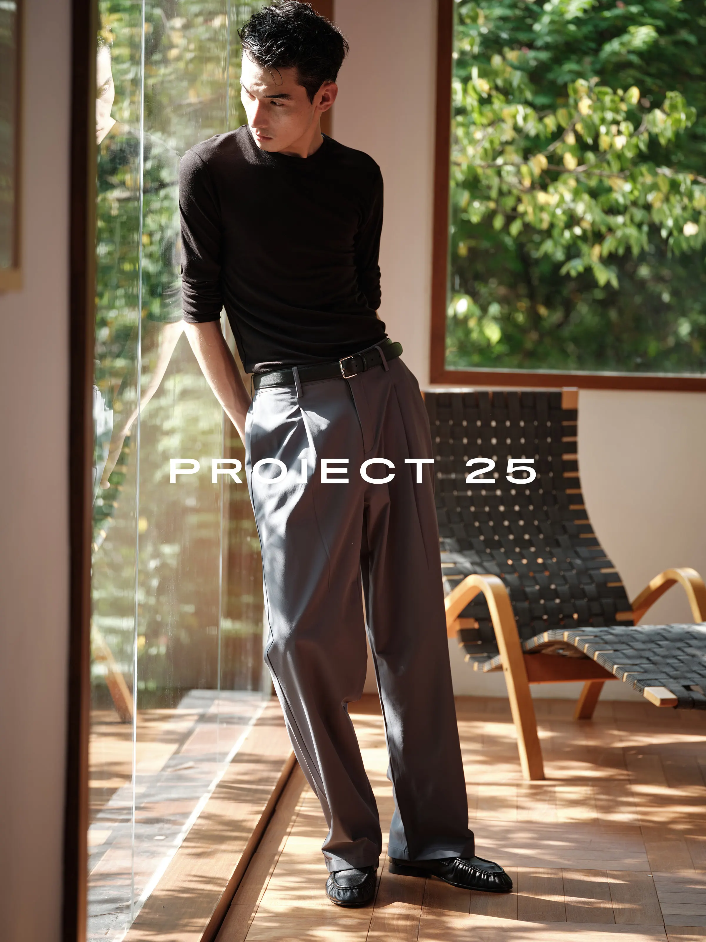 Фото Мужская футболка PROJECT 25 с длинным рукавом, облегающего кроя, с добавлением лайкры ®   Антибактериальный базовый слой 5A, высокоэластичный и нежный для кожи №2