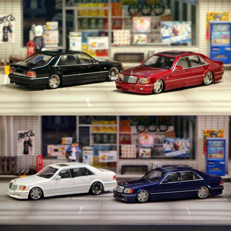 

Street Weapon SW Limited Edition 1:64 W140 simulates an alloy car model