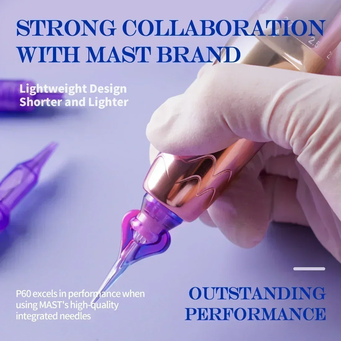 1 шт.Mast P60 беспроводная ручка для татуировок вращающиеся татуировки легкий