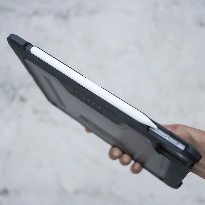 Фото FATBEAR [для Apple iPad Air 6 11 дюймов 13 дюймов M2 2024] тактический военный класс Прочный противоударный армированный буфер мягкий чехол №4