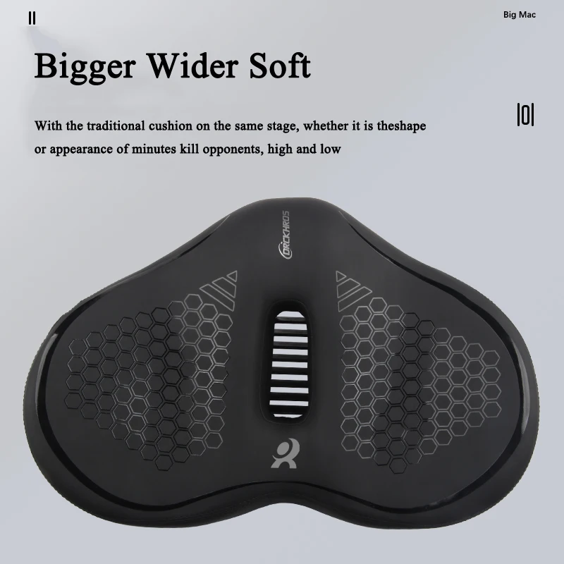 DRCKHROS удобное велосипедное седло с двойной амортизацией пригородное сиденье