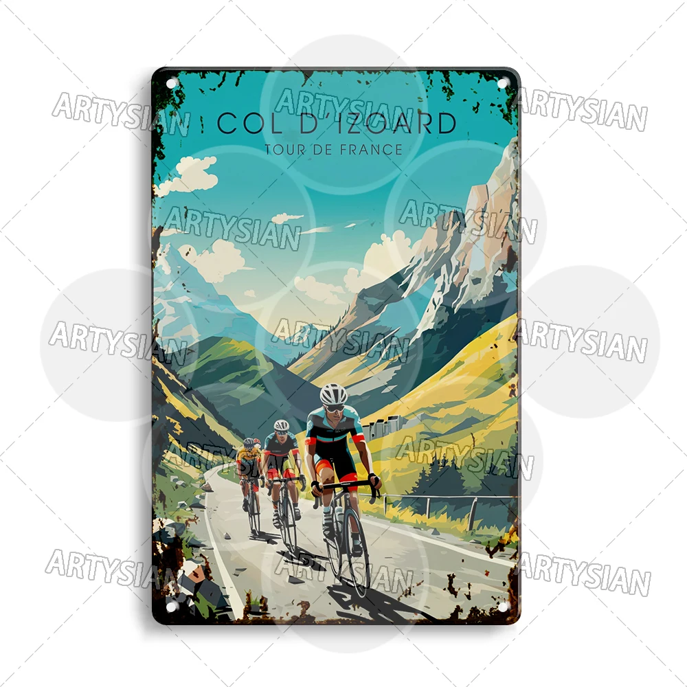 

Металлический знак Vélo Tour de France ARTISIAN