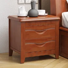 단단한 나무 침대 옆 테이블 침대 옆 캐비닛, 고급 스토리지 침대 옆 로커 침대 캐비닛, 이탈리아 호텔 크리에이티브 침실 레트로