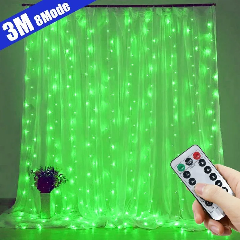 

СВЕТОДИОДНАЯ Гирлянда для занавесок, 6 м, 4 м, 3 м