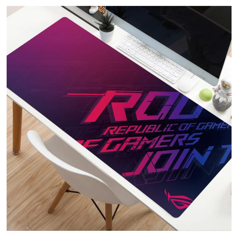 

Большой игровой коврик для мыши XXL Kawaii Anime, Настольный коврик, игрок Asus Rog Atomic Heart, клавиатура, коврик для мыши, резиновый игровой коврик для мыши
