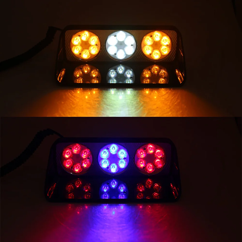 Аварийный светодиодный стробоскоп ANMINGPU полицесветильник огни красные синие