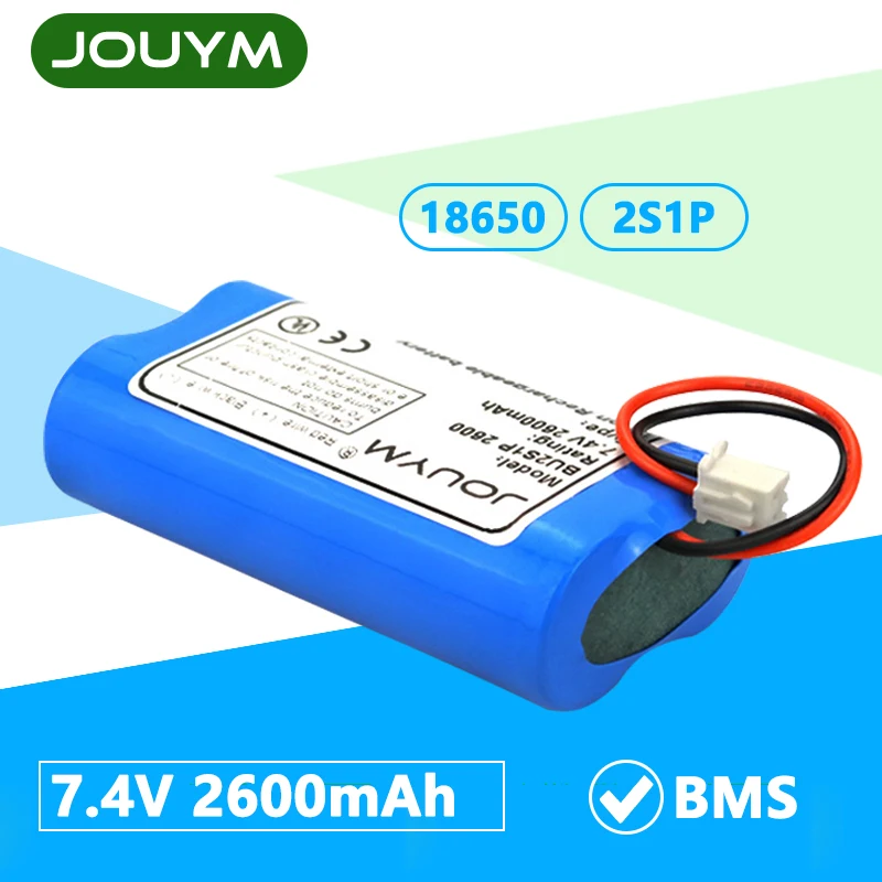 

Литий-ионный Аккумулятор 7,4 В, 2600 мАч, 18650