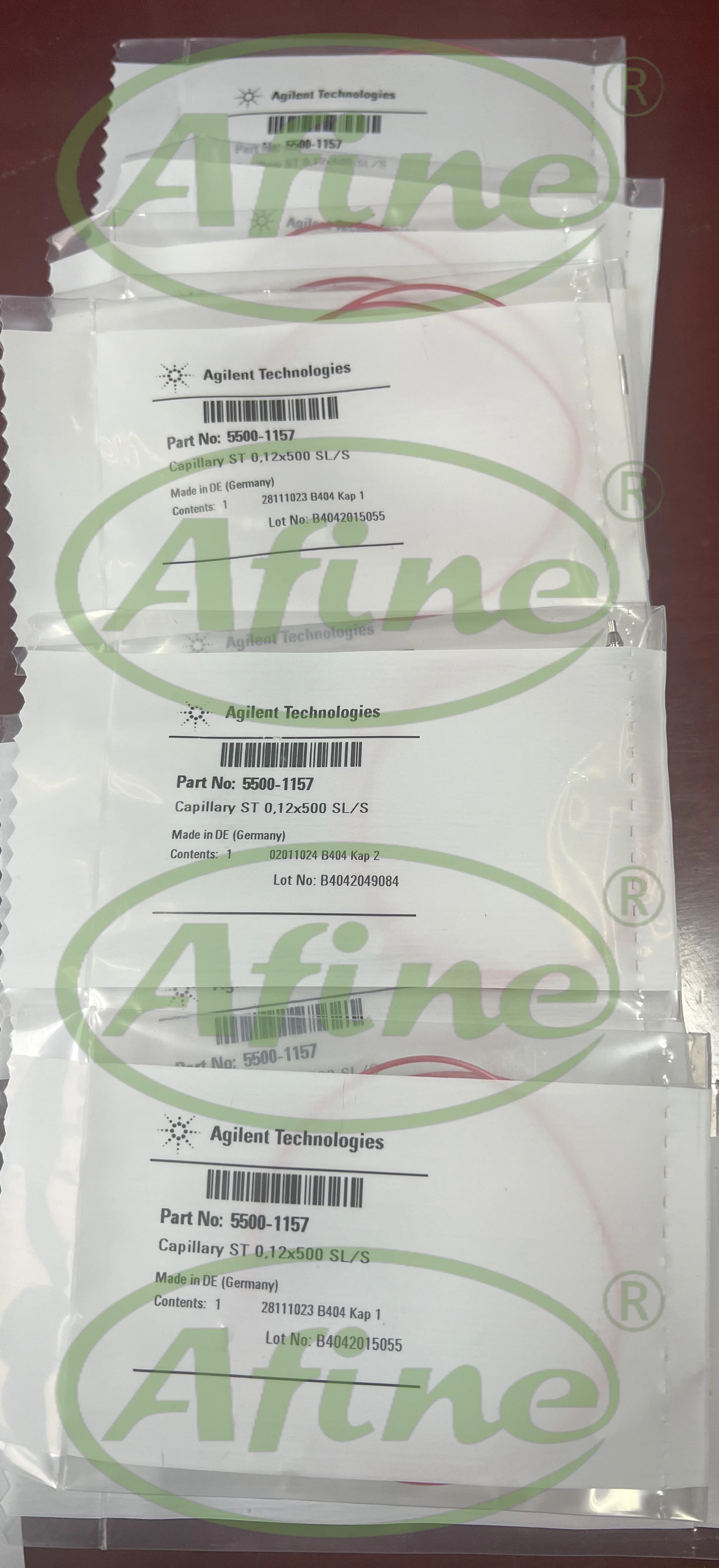 AFINE Agilent 1200 бар 1290 5500-1157 Капиллярная трубка из нержавеющей стали 0 12 x 500 мм S/SL PS/PS