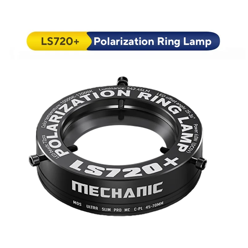 

Механик LS720 + поляризованный кольцевой светильник для микроскопа, антибликовый светодиодный кольцевой светильник для микроскопа для прецизионного ремонта пайки