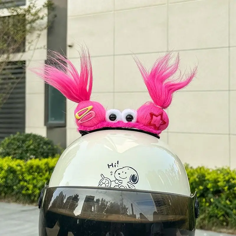 

Украшение для шлема, три аксессуара для волос Fuwa, украшение для шлема, шлем для электромобиля, аксессуары для ушей