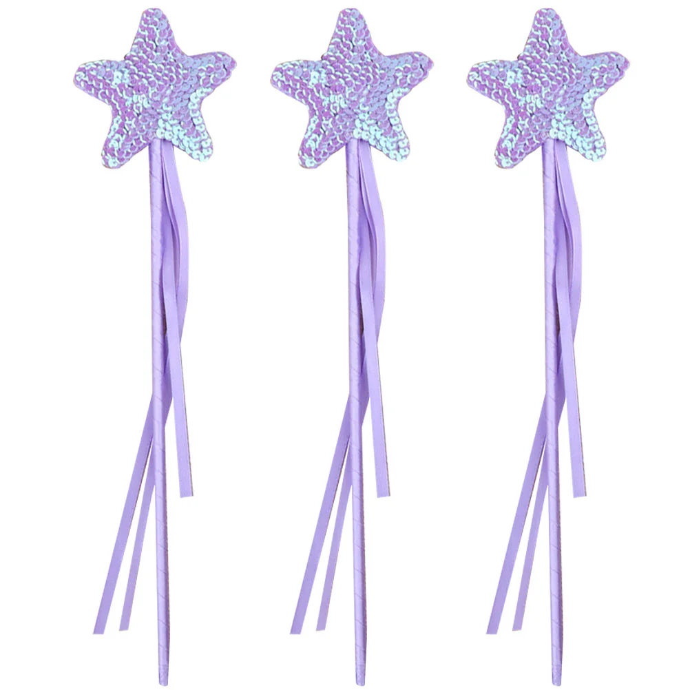 

Wand Decorative Fairy Adorable Portable Angel Wands Star Shaped Sticks Stage Prop Novelty Rod Toys Girls Baby
