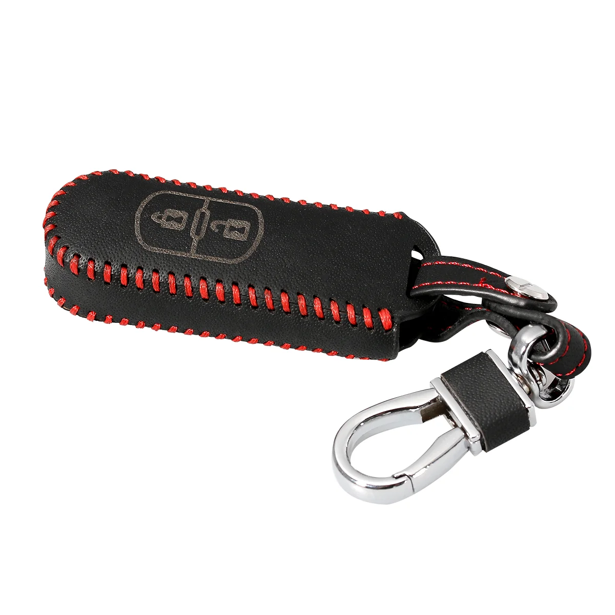 

1 шт. Портативный прочный практичный кожаный чехол для ключа для Mazda 3