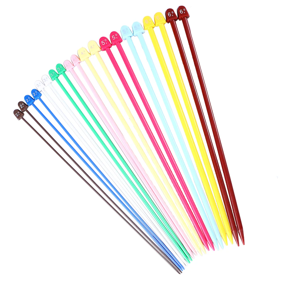 

Knitting Needles Needle Crochet Weaving Stick Tool Straight Hooks Wool Yarn Afghan Sweater Set Single Pointed Scarf Tunisian